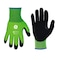 Ge Hi-Vis Cut Resistant Gloves, Cut Level A3 , Nitrile , Sandy , M 12 PK GG221M - alternate 1